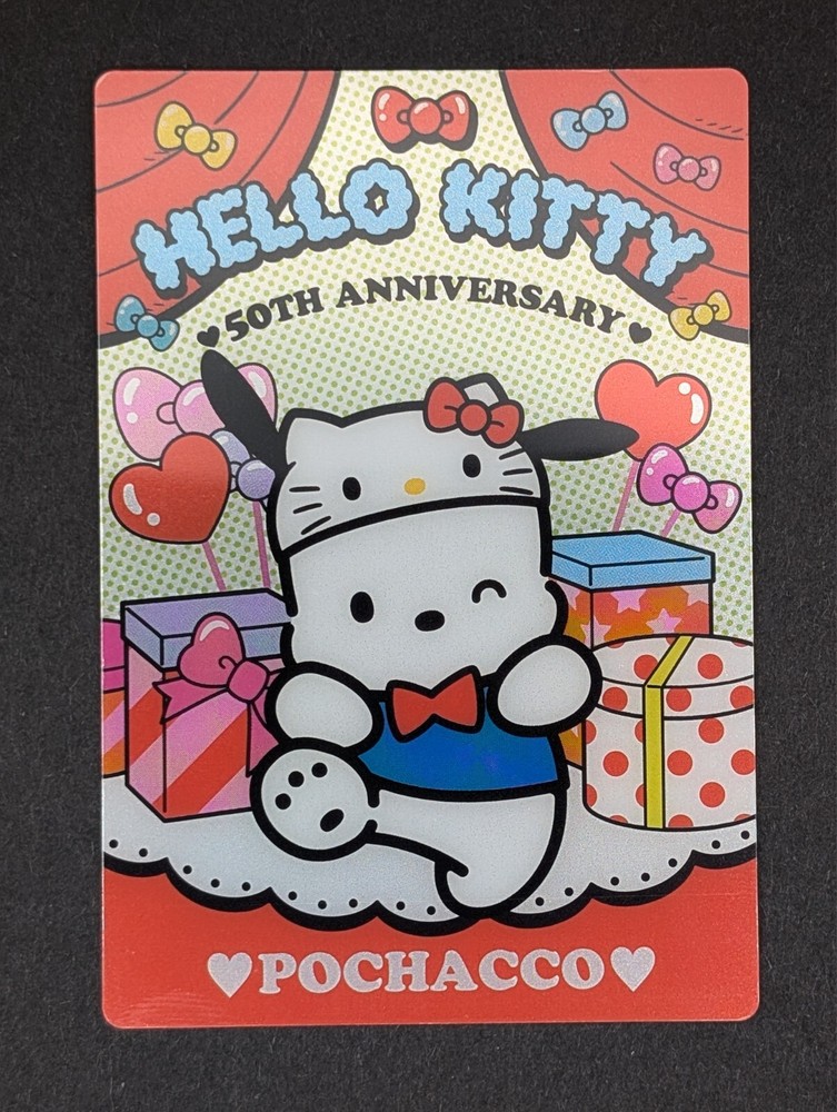 Pochacco #05 - Sanrio Hello Kitty 50th Anniversary Wafer Card Series 5 NM