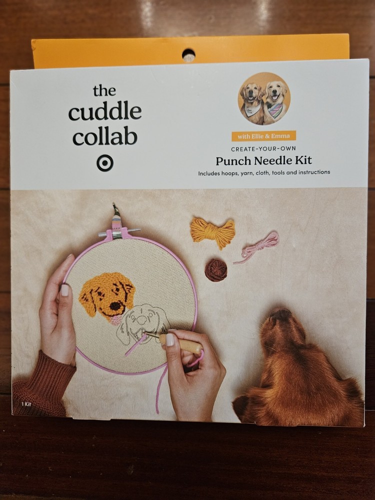 Target Exclusive Cuddle Collab Punch Needle Kit