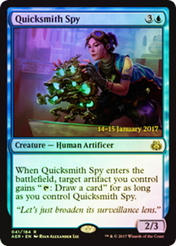 Pre-Release Promos - Quicksmith Spy - Foil - Prerelease Promo