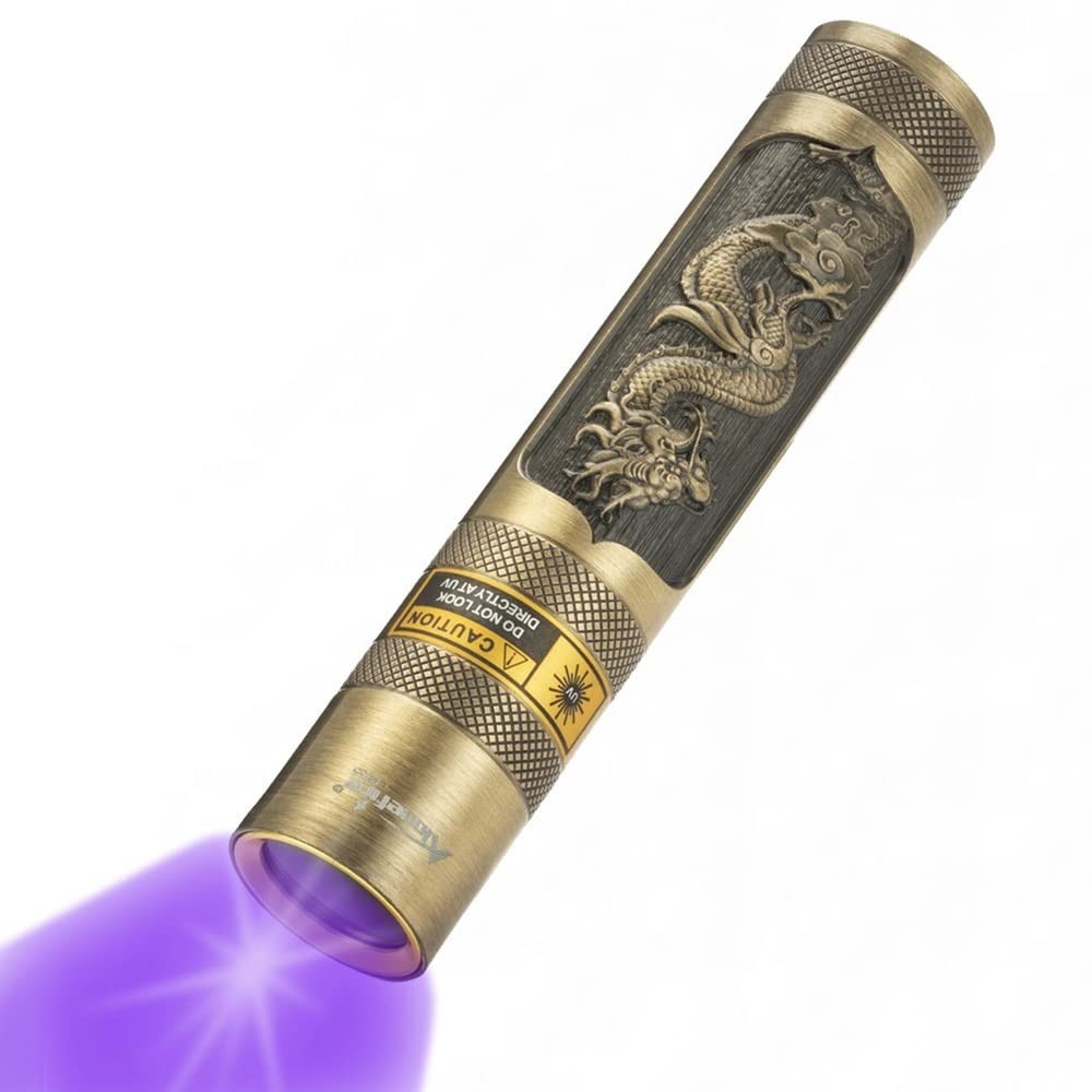 SV65 5W UV Flashlight 365nm USB Rechargeable Portable Ultraviolet Black Light...