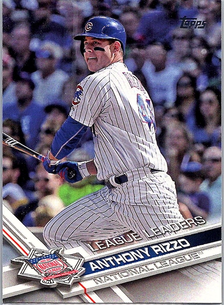 2017 Topps #204 Anthony Rizzo Chicago Cubs