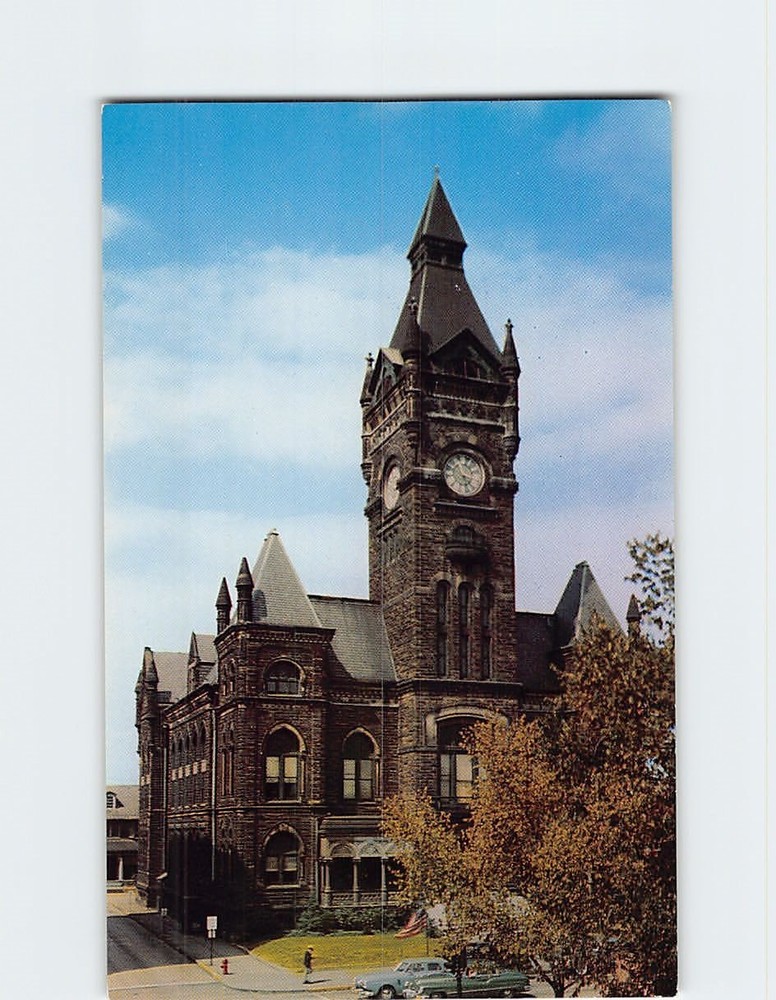 Postcard Butler County Court House Butler Pennsylvania USA