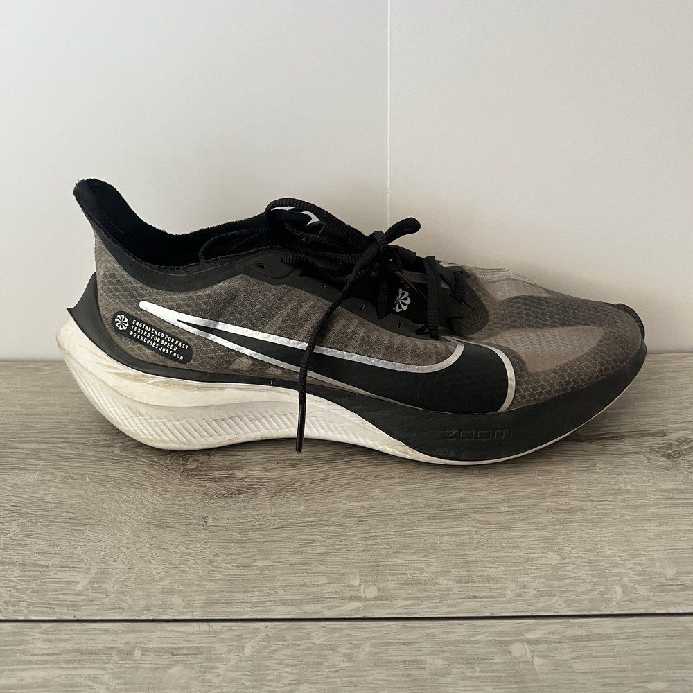 Nike Zoom Gravity Womens Size 9 Black Gray Athletic Running Shoes Sneakers