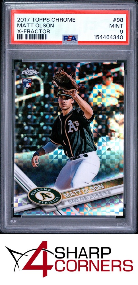 2017 Topps Chrome X-Fractor #98 Matt Olson Rc Athletics Psa 94SC: The hobby’s top consignment resource on eBay!