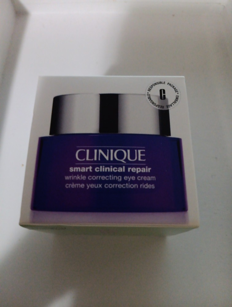 Clinique Smart Clinical Repair Wrinkle Correcting Eye Cream 0.5 oz/15 ml Nib