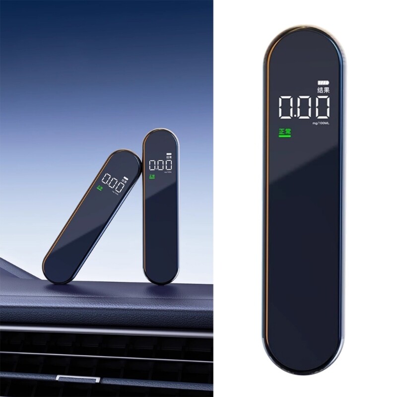 Digital Tester Analyzers Breathalyzer Non-Contact Rechargeable