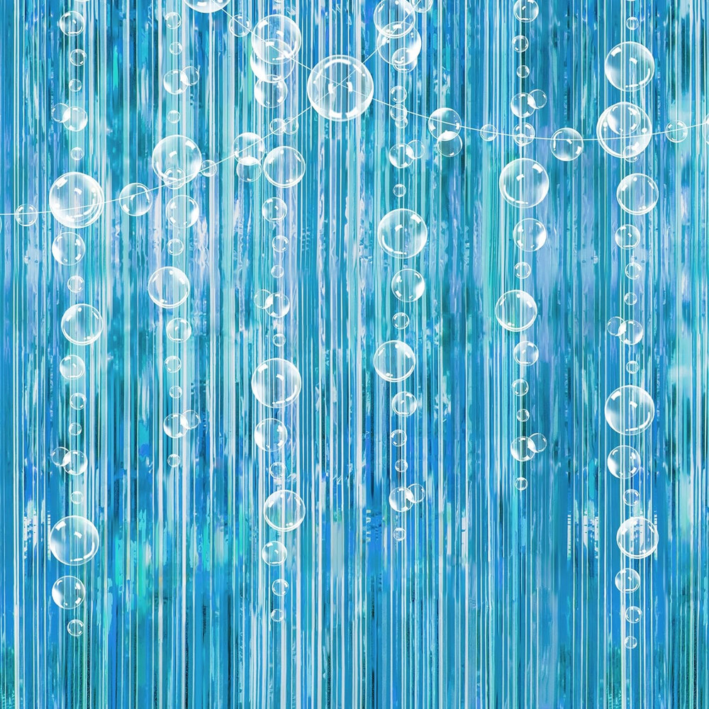 Decor365 under the Sea Party Decorations Bubble Garland Backdrop Mermaid Birthda