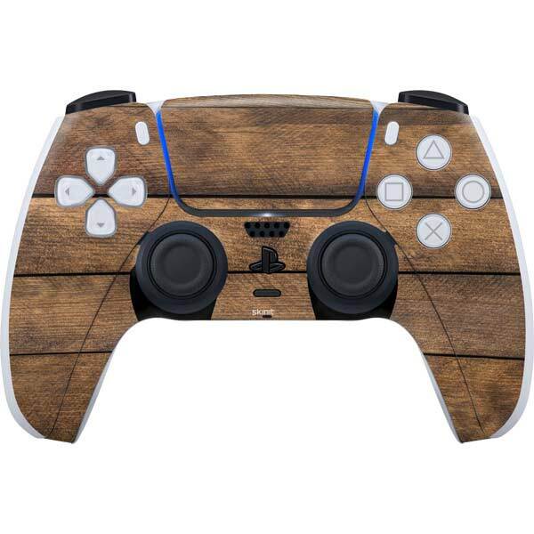 Wood PS5 Controller Skin - Early American Wood Planks