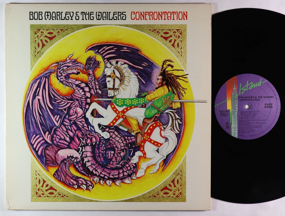 Bob Marley & The Wailers - Confrontation LP - Tuff Gong/Island VG+