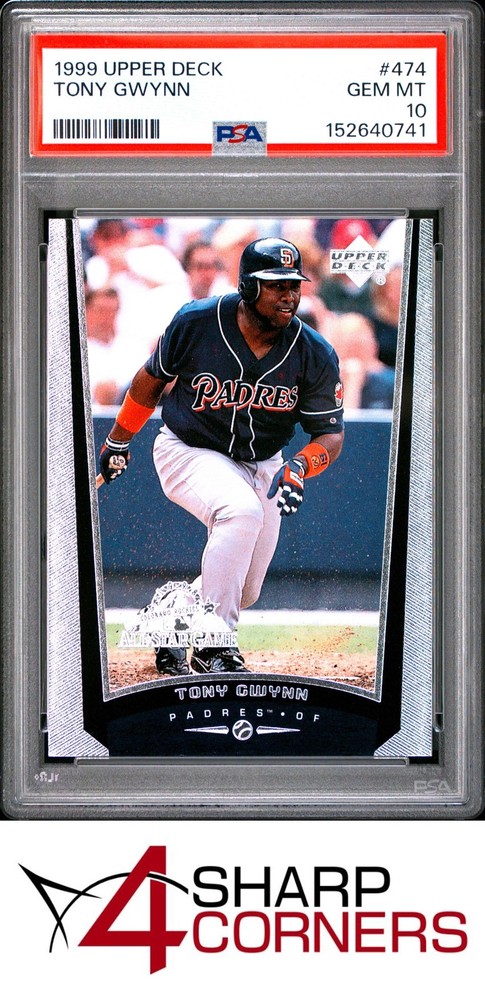 1999 Upper Deck #474 Tony Gwynn Padres Hof Psa 10Over 20 years of trusted service on eBay. Shop today!