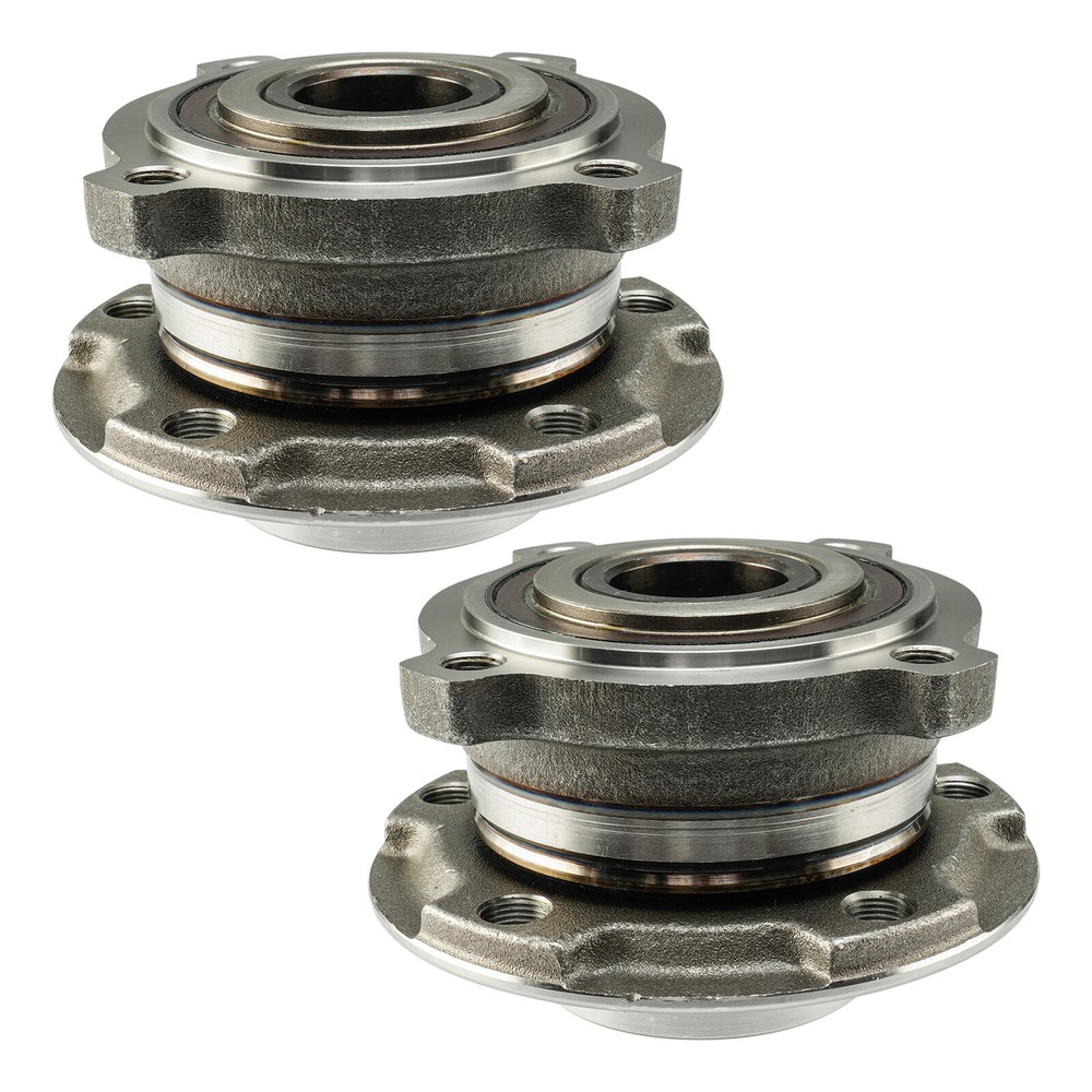 Pair Front Wheel Hub and Bearing Assembly For 2007-2018 BMW X5 513438