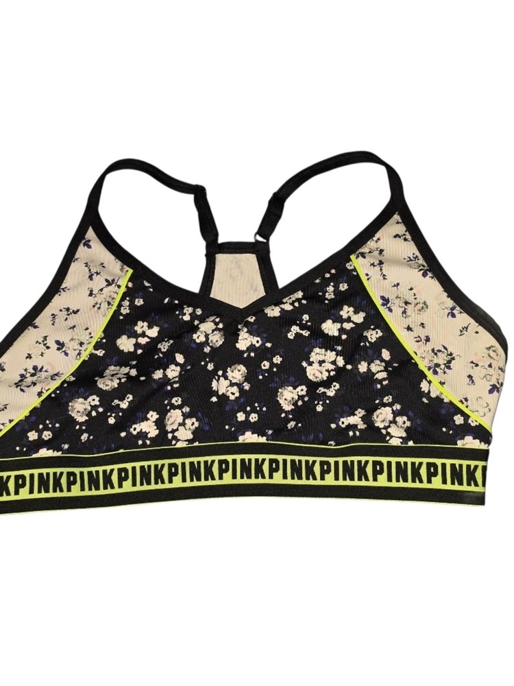 Pink Victoria's Secret Sports Bra Size Large