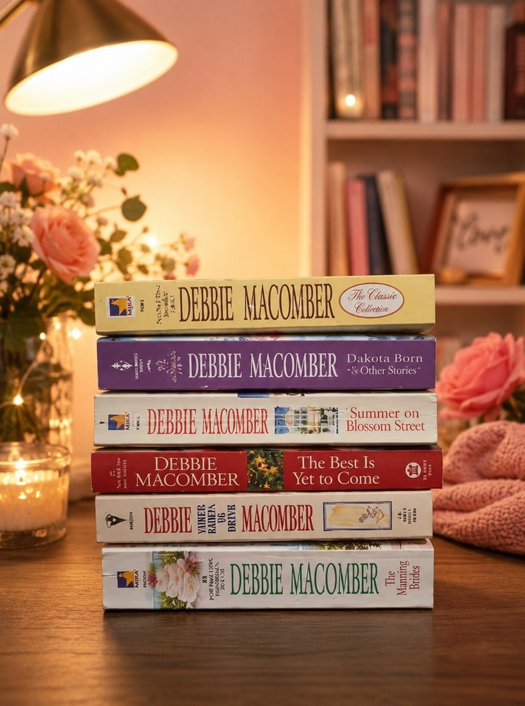 Debbie Macomber Romance Book Lot Cedar Cove Dakota Born Manning Brides
