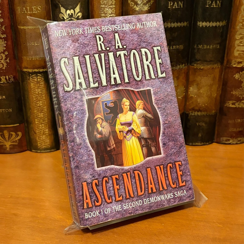 Ascendance, DemonWars 5 by R. A. Salvatore, Paperback - FREE SHIP at $50