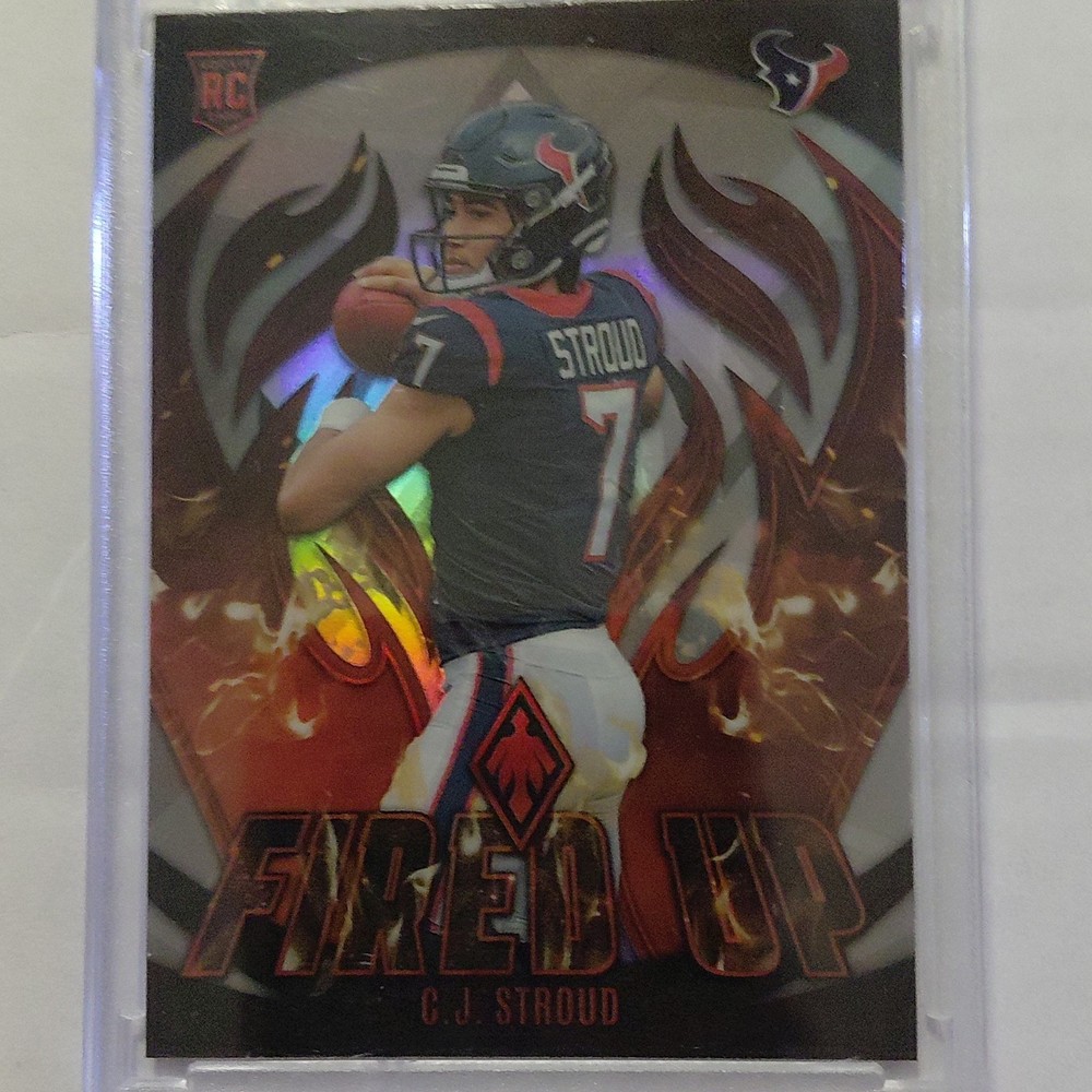 Panini Phoenix 2023 C.J. Stroud Rookie Fired Up #FU-2 Houston Texans NFL