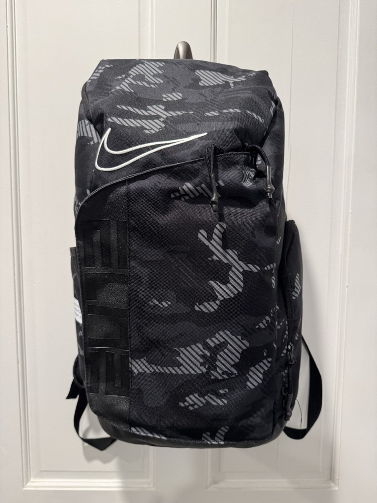 Nike Elite Pro Backpack Black Camo