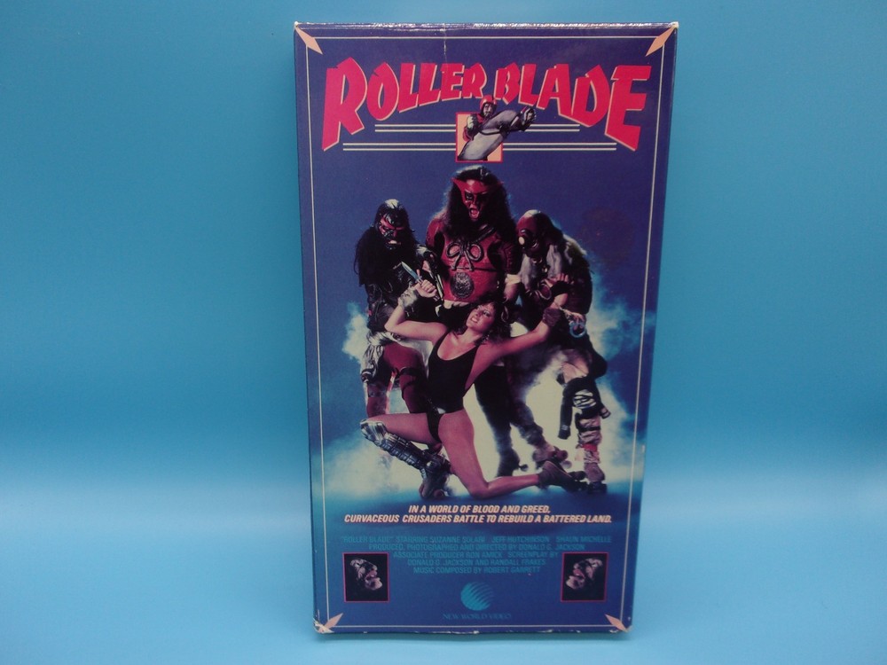 Roller Blade ( Vhs 1986 ) Original New World Video Release Futuristic Adventure
