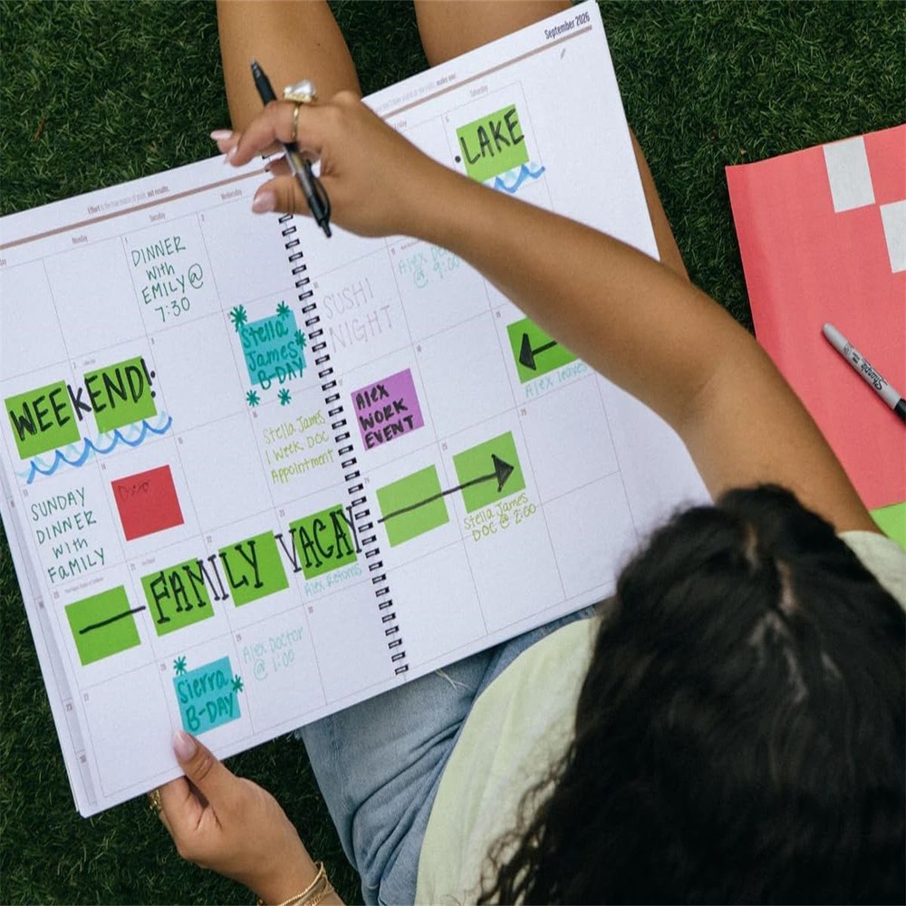 2026 BIG A## PLANNER - Simple Daily Appointment Book - Desktop Planner