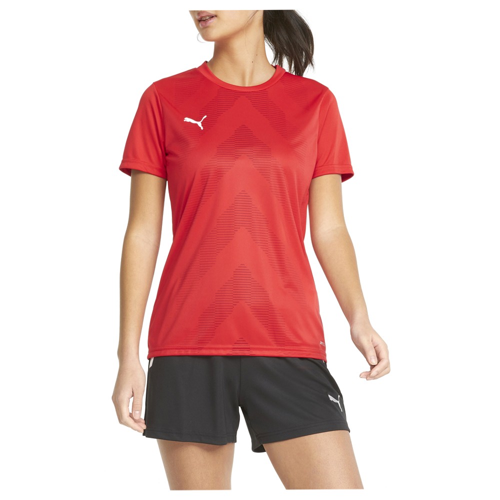 PUMA Teamglory Crew Neck Short Sleeve Soccer Jersey Womens Size L   70534701
