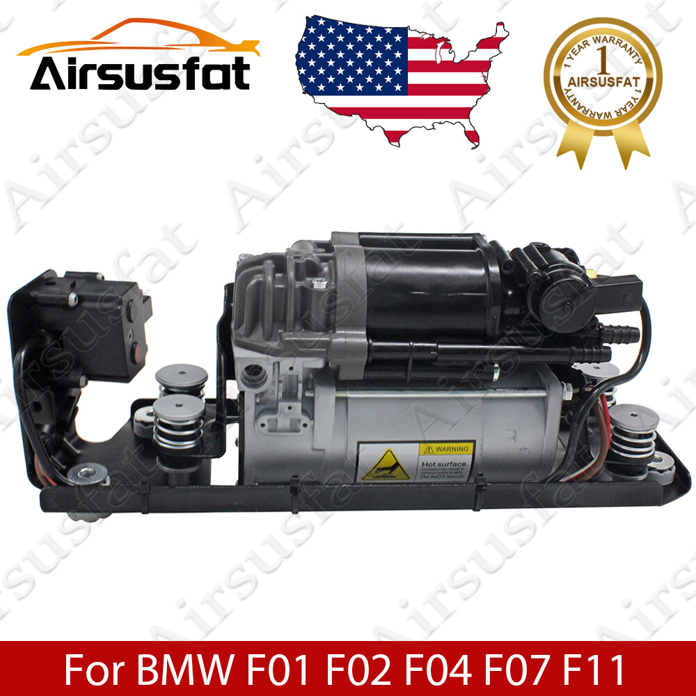 BMW F01 F02 F04 F07 F11 Air Suspension Compressor & Valve Block Assembly