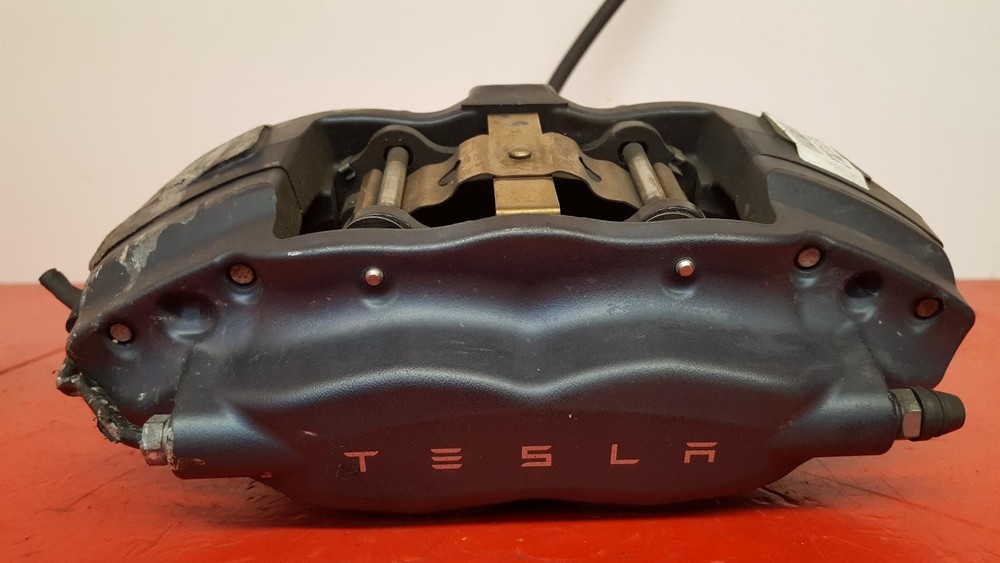 2017 TESLA MODEL X RIGHT OFFSIDE DRIVERS SIDE REAR BRAKE CALIPER