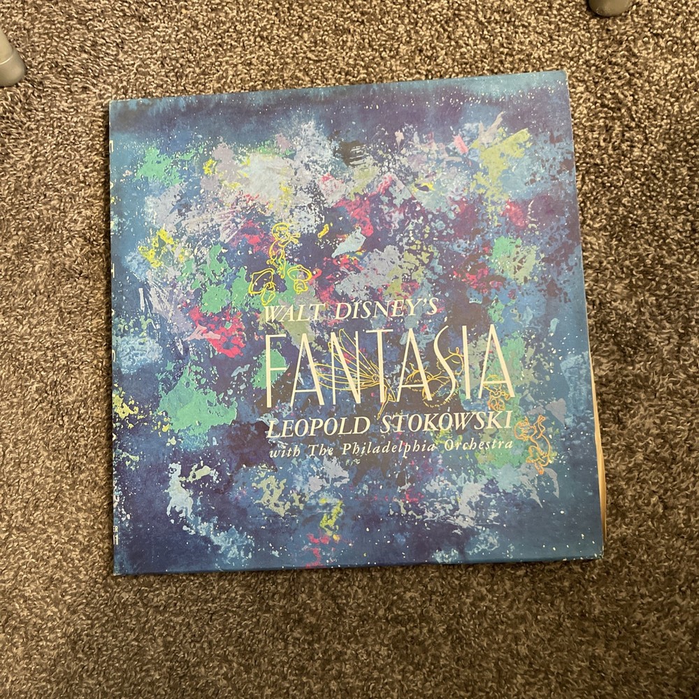 Walt Disney's Fantasia Leopold Stokowski & The Philadelphia Orchestra Vinyl 3 LP