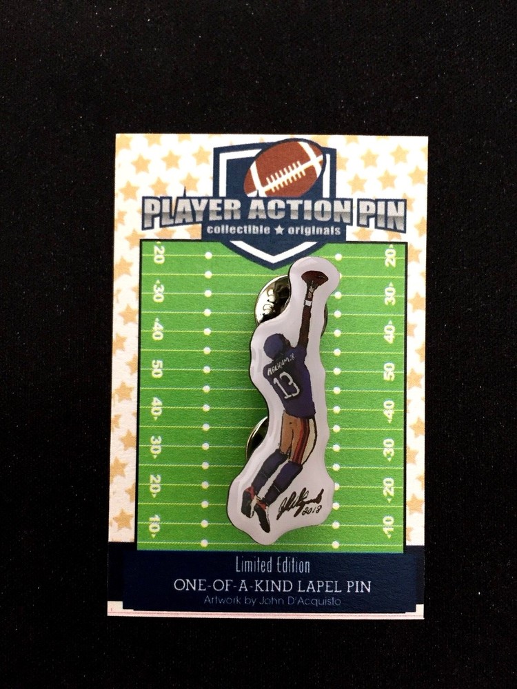 New York Giants Odell Beckham Jr jersey lapel pin-Classic Collectible-OBJ