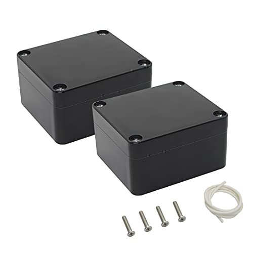 ABS Plastic IP65 Waterproof Electrical Project Junction Box for Secure Wiring-image
