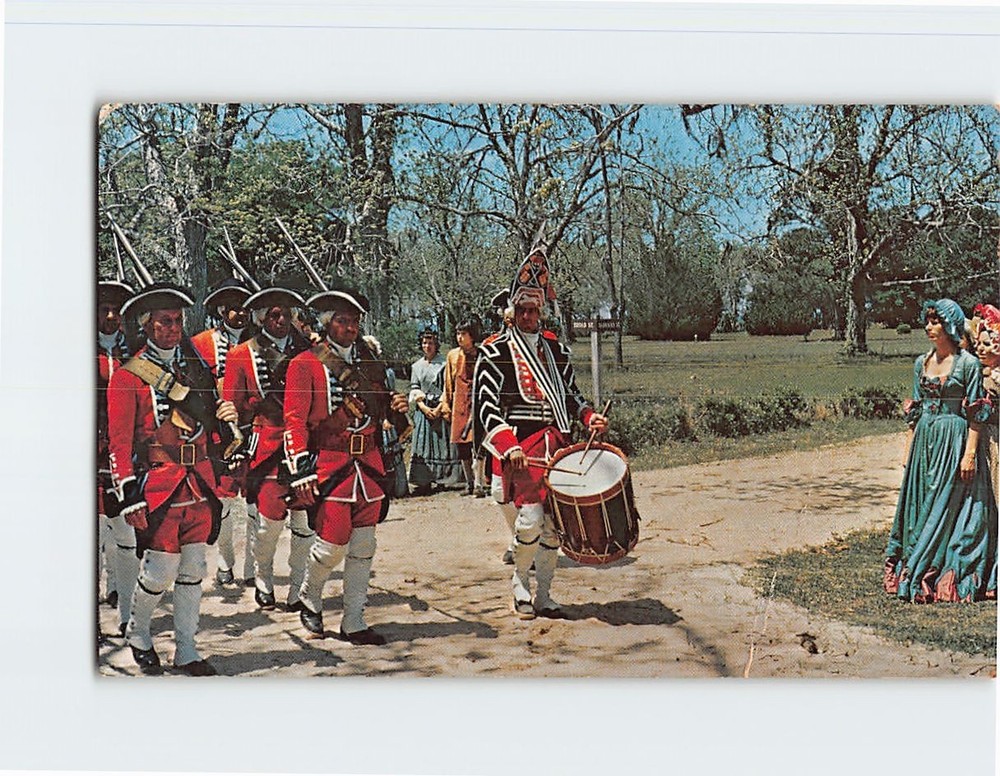 Postcard Fort Frederica National Monument St. Simons Island Georgia USA