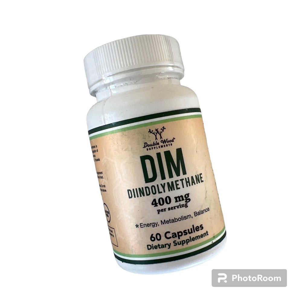 Double Wood Supplements DIM Energy Metabolism 400Mg 60 Caps 01/2025