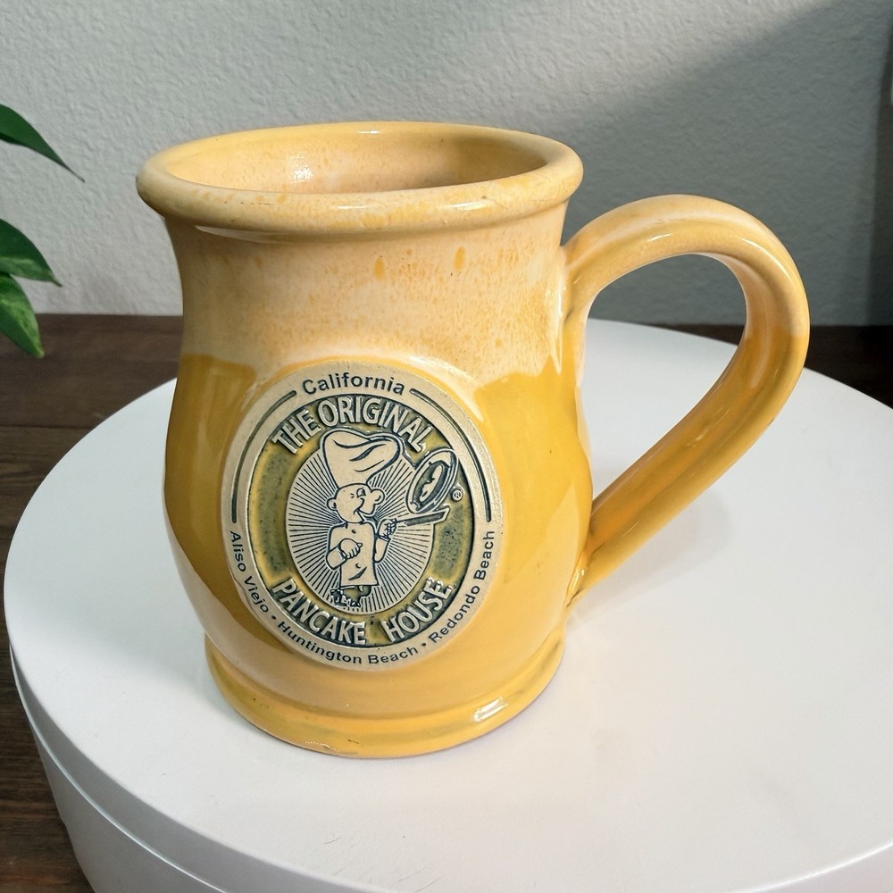 Deneen Pottery Original Pancake House Eden Aliso Viejo, Huntington Coffee Mug