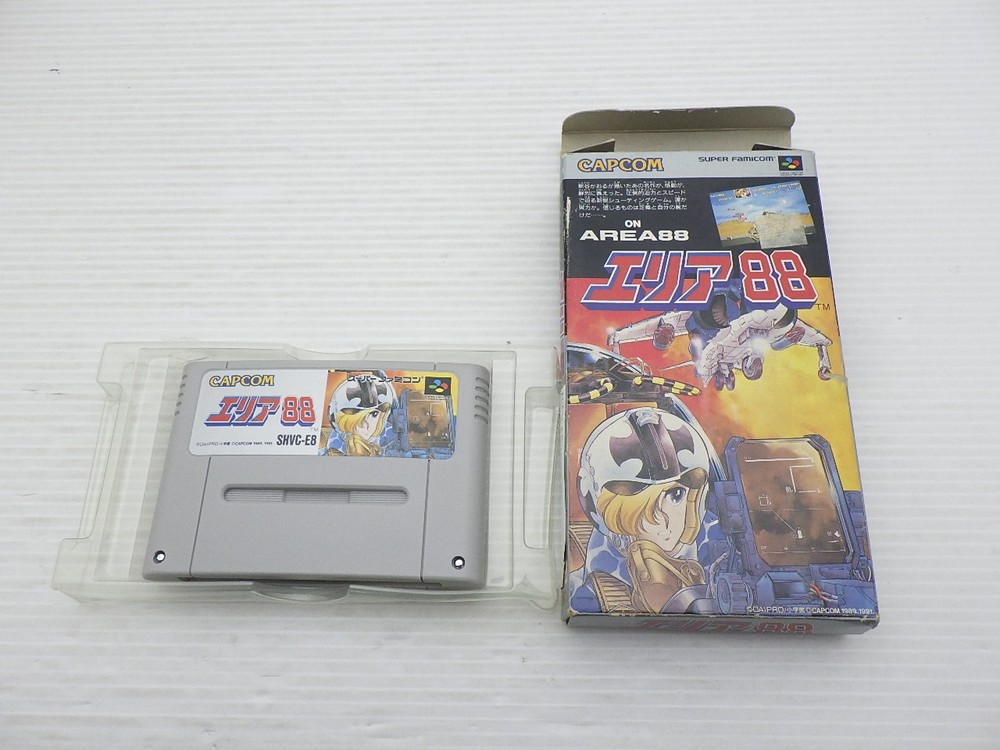 Area88 Super Famicom/SNES JP GAME. 9000025351416