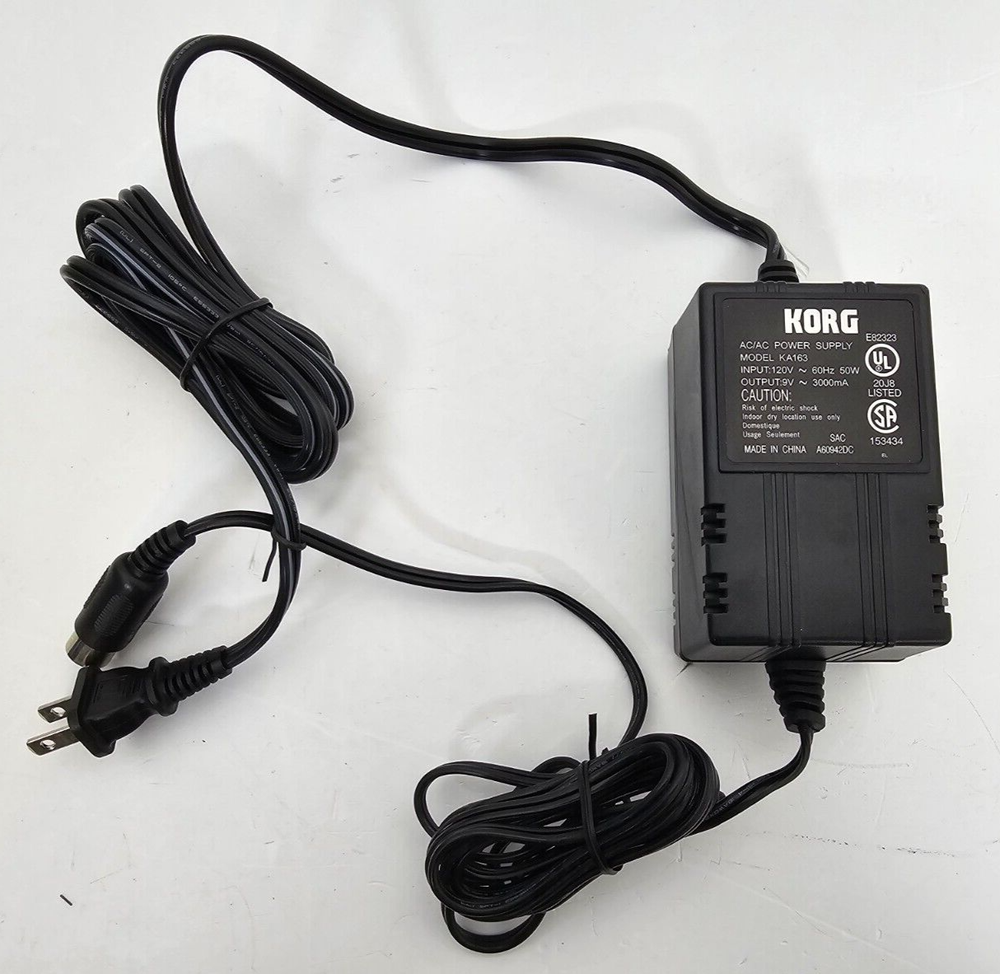 KORG Triton LE KA163 Original 9V 3000mA AC Power Adapter PSU by ARMENS-image