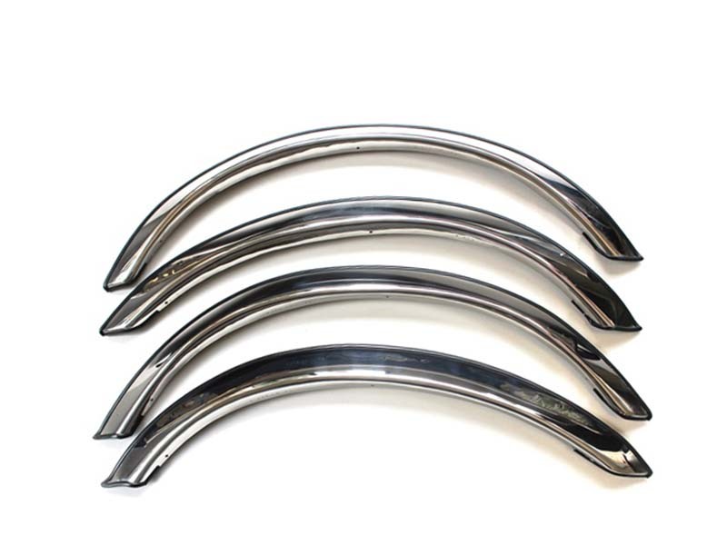 Wheel arch chrome wheel arch chrome trims set for Mercedes W126