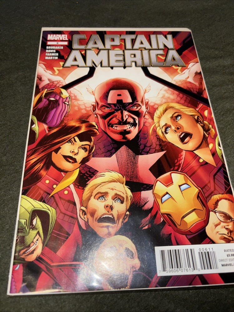 Captain America #6 (Marvel Comics February 2012)