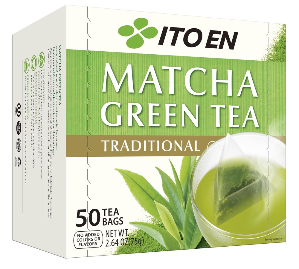 Ito En Traditional Matcha Green Tea 50ct Zero Calorie Caffeinated