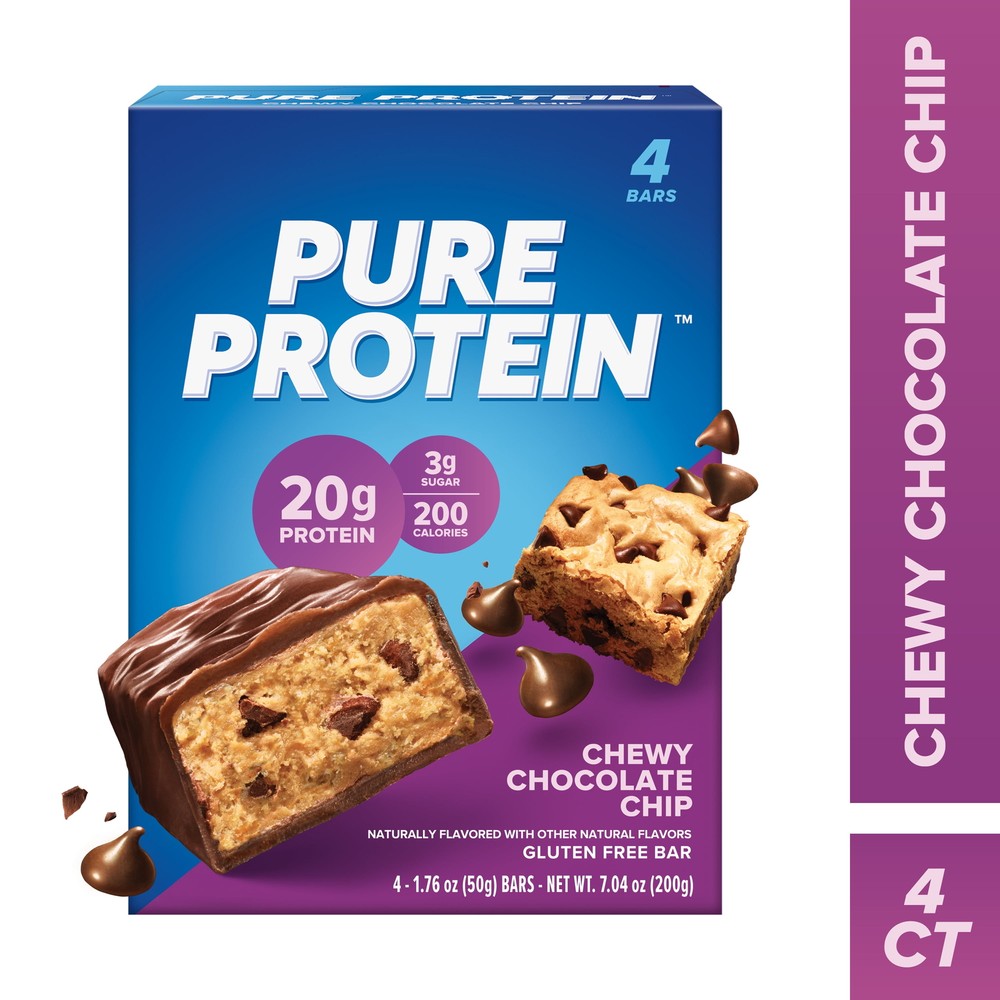 Chewy Chocolate Chip, 20g Protein, Gluten Free