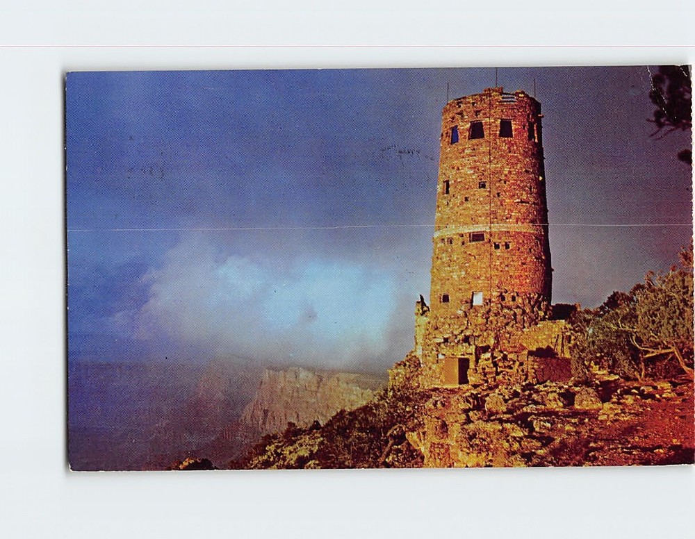 Postcard The Watchtower Grand Canyon National Park Arizona USA