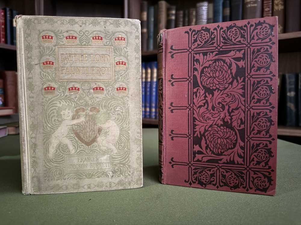 Antique Decorative Hardcover Books Little Lord Fauntleroy/A Life’s Remorse
