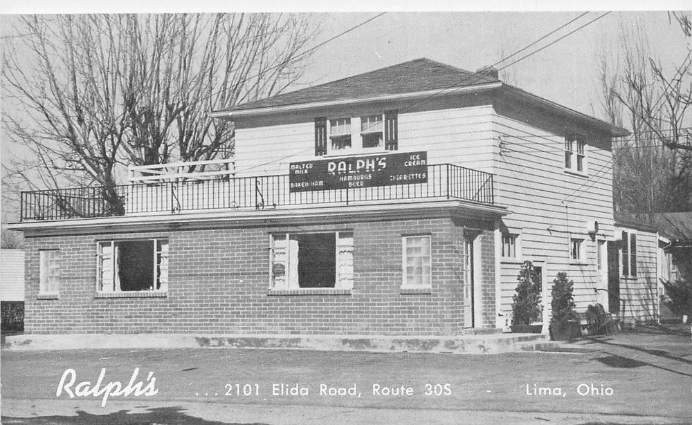 1950s Lima Oho Ralph's occupation roadside Postcard 26-4070