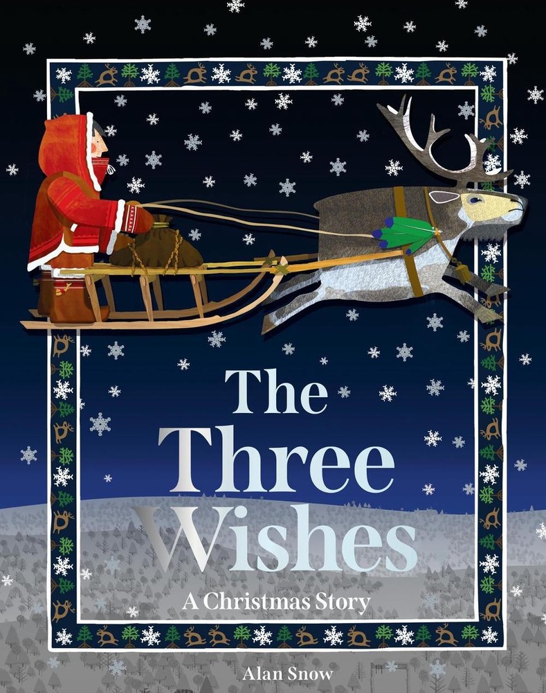 The Three Wishes: A Christmas Story by Alan Snow Paperback Book
