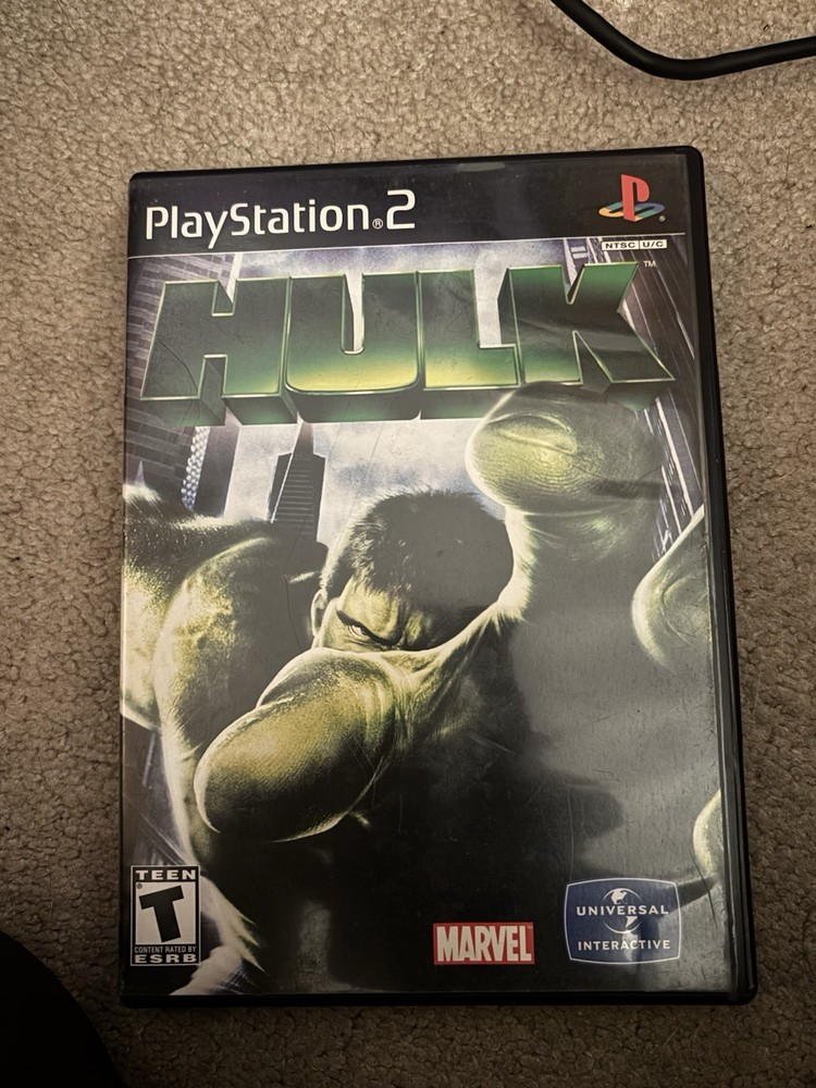 Hulk (Sony PlayStation 2, 2003) Complete CIB