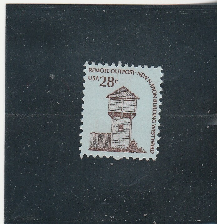 Scott #1604 US Fort Nisqually MNH OG Rare Historical Stamp