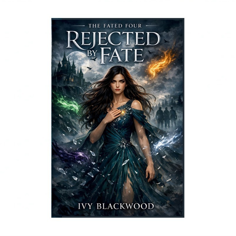 Rejected by Fate: A Reverse Harem Paranormal Romance (The Fated Four Book 1)