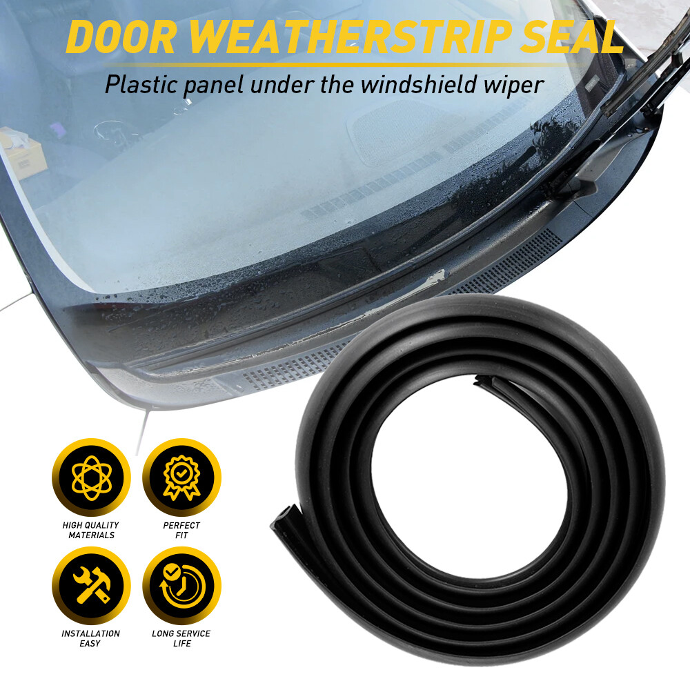 1.8m Universal Car Windshield Rubber Seal Strip Trim Moulding
