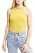 Bandier x WSLY Rivington Ribbed Tank in Ochre Yellow Size Small
