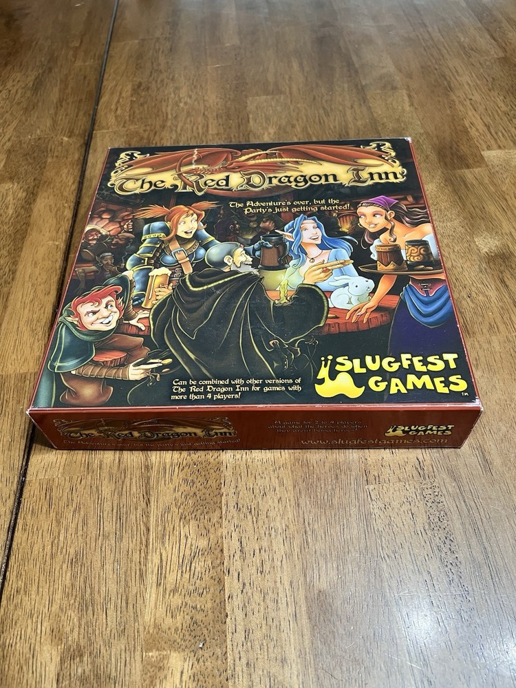 The Red Dragon Inn Board Game Slugfest Games 2-4 Players 13+ Complete