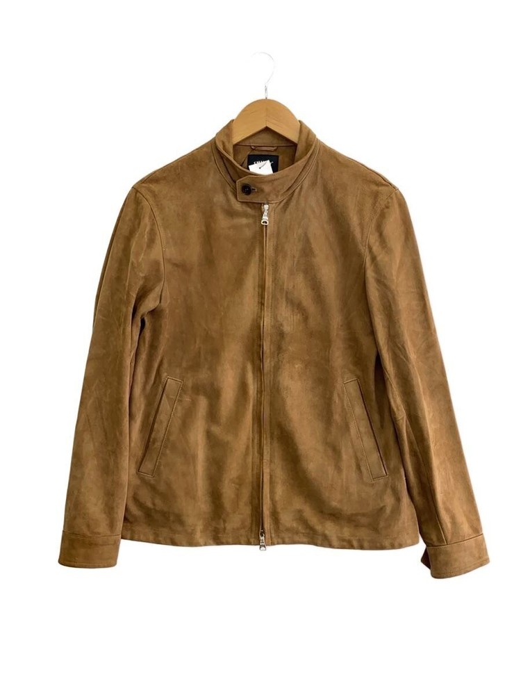 Emmeti Leather Jacket Blouson/46/Goat Leather/Leather/Camel 11201