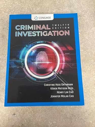Criminal Investigation (MindTap - Paperback, by Hess Kären; Hess - Acceptable