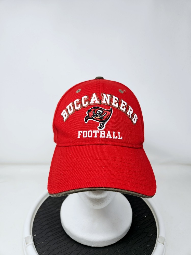 Tampa Bay Buccaneers Reebok Red Strapback NFL Hat with Fast Shipping